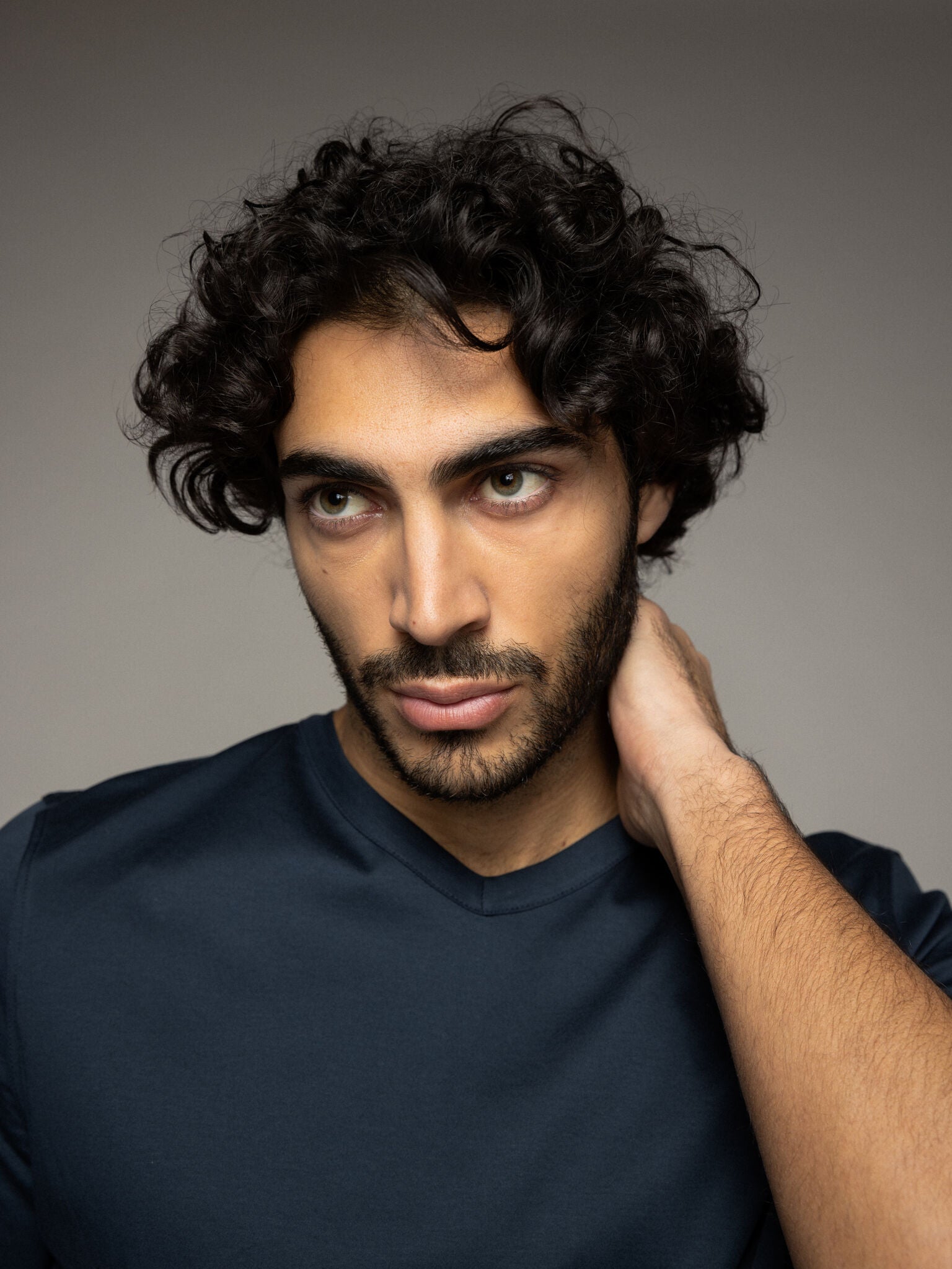 Modelshot / Navy / Detail